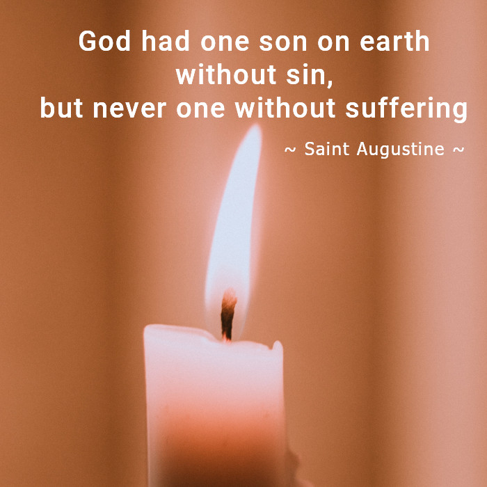 adventhub-inspirational-quote115a-never one without suffering AdventHub: Inspirational Quotes - Never One Without Suffering